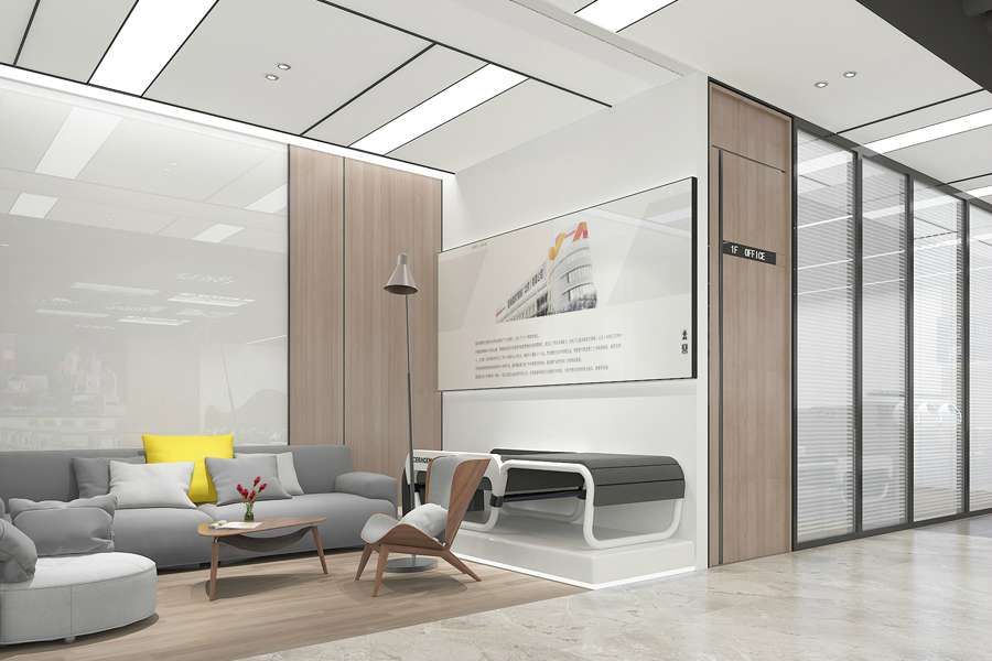 理疗店等候区装修效果图