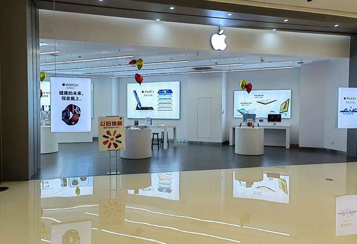 郑州苹果手机店面装修设计效果图
