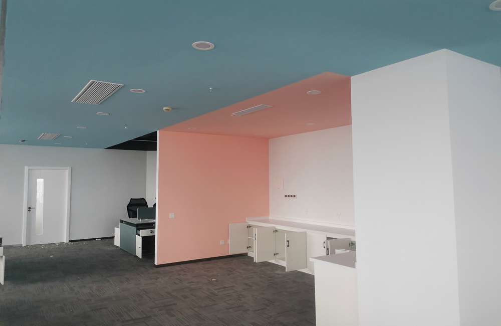 郑州软件开发公司办公室装修设计效果图