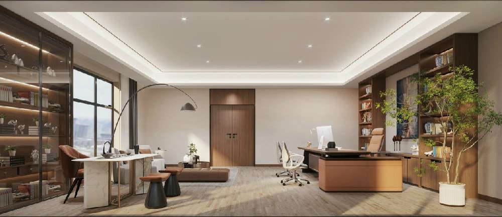 现代办公室设计怎么突出企业的个性