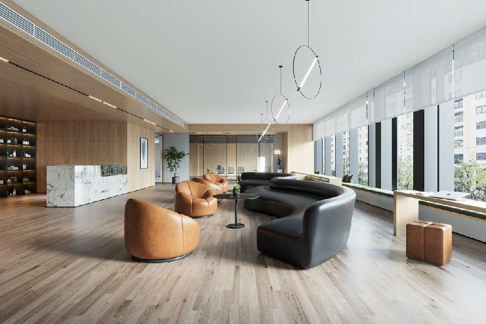 郑州写字楼装修的空间色彩