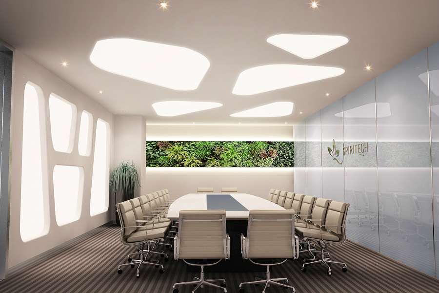 科技公司会议室装修设计效果图