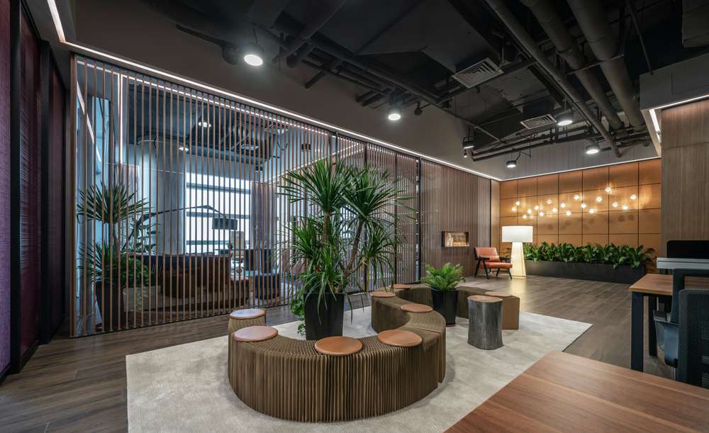 郑州办公室装修教家如何利用办公室的色彩搭配