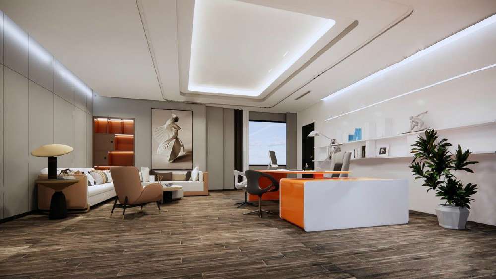 郑州办公室装修设计怎么处理墙面