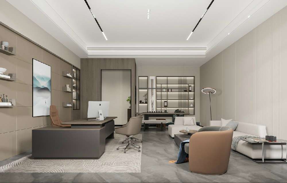 郑州办公室装修的设计和规划是靠人来推动的