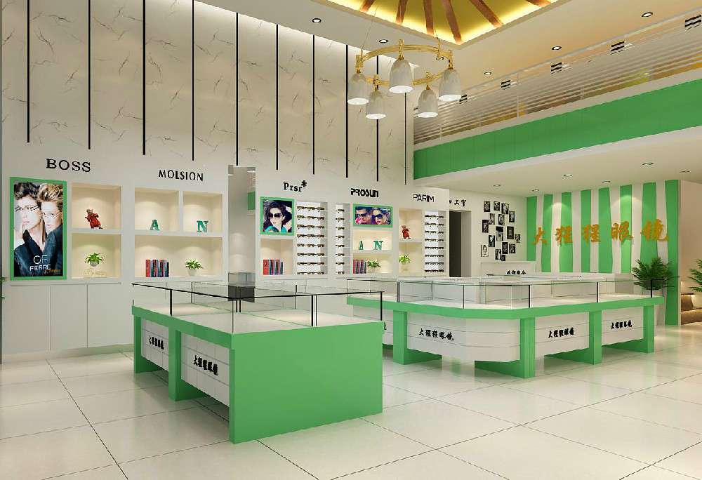 郑州时尚大气的眼镜店都是怎样装修设计的?