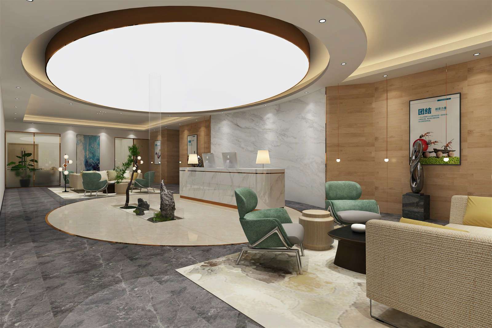 2023现代流行郑州办公室装修设计风格