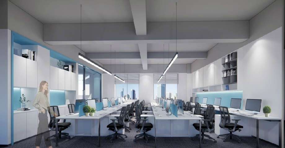 郑州办公室装修设计之灯光设计的注意事项