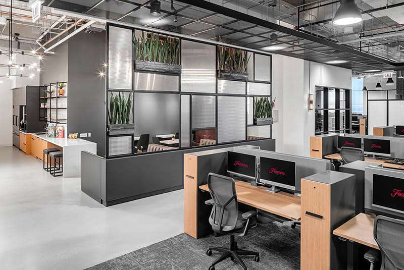 办公室玻璃装修效果图