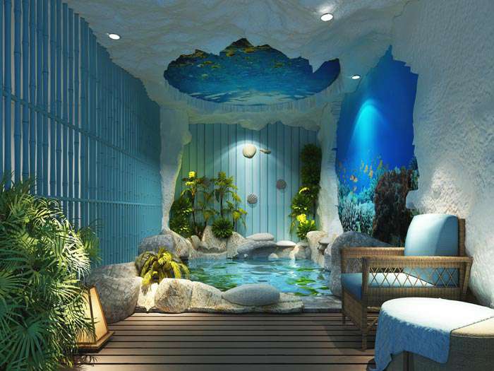 温泉度假酒店装修设计效果图