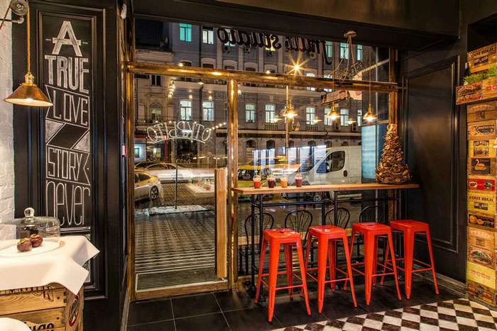 洛阳水果店铺装修设计效果图