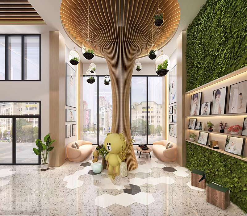 儿童影楼装修设计效果图