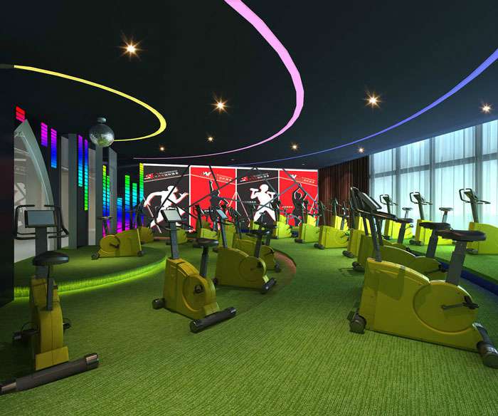 健身会所设计装修效果图