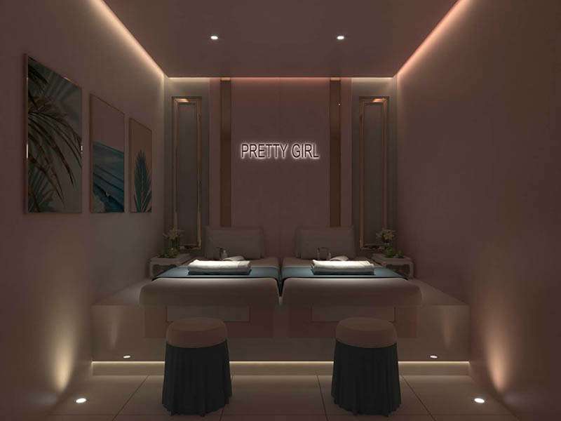 郑州足浴店设计方案效果图