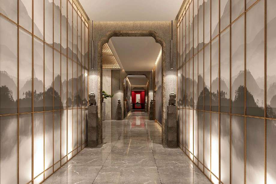 郑州足浴会所装修设计效果图