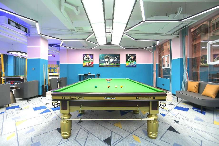 郑州台球厅装修设计效果图