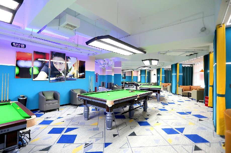 郑州台球厅装修设计效果图