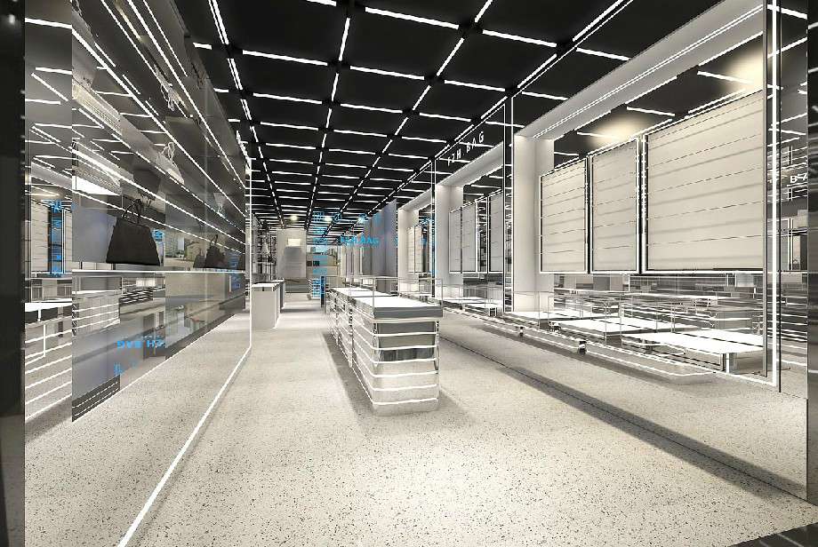 品牌女包专卖店装修设计效果图