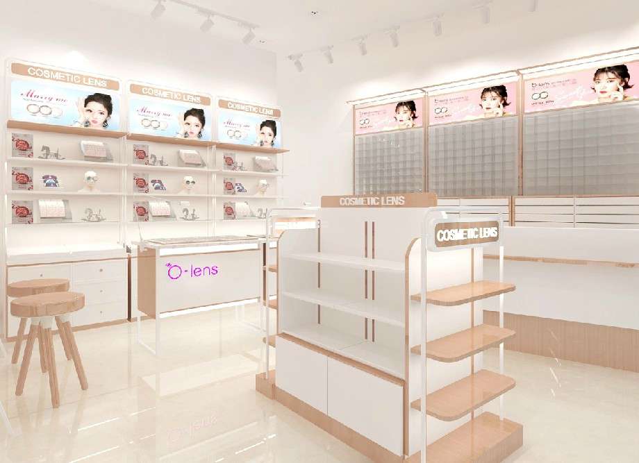 隐形眼镜专卖店设计效果图