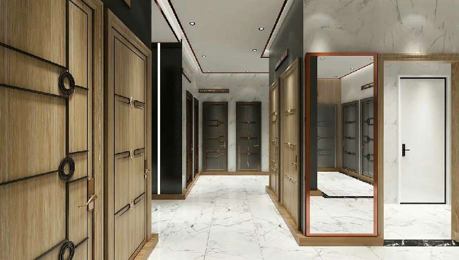 郑州门窗专卖店装修设计效果图