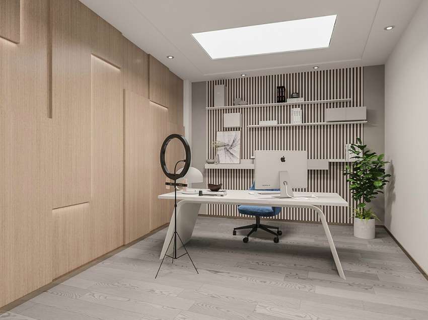 美妆直播间装修设计方案：打造时尚、舒适的美妆直播间