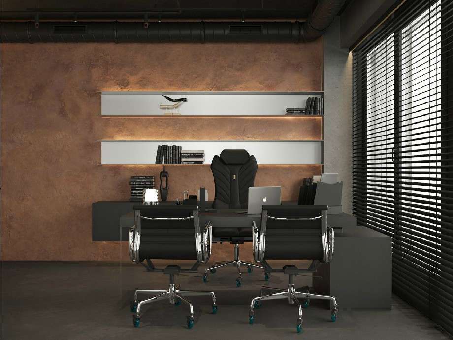 微型办公室装修效果图