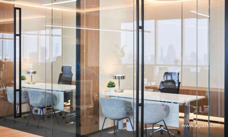 860平米投资管理办公室装修设计效果图