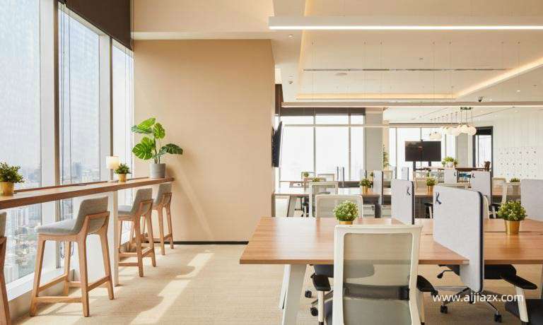 860平米投资管理办公室装修设计效果图