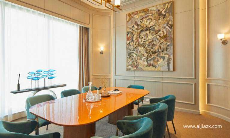 860平米投资管理办公室装修设计效果图