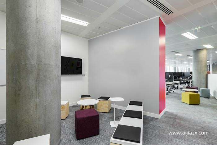 1350平方投资集团办公室设计效果图