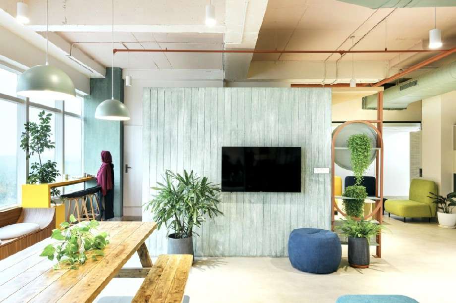 210平米IT办公室装修效果图