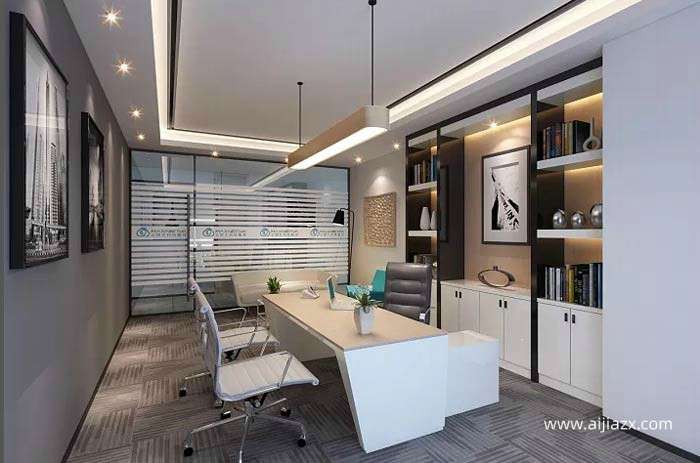 1300平米科技公司装修设计效果图