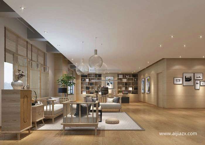 1000平米电子商务办公室装修设计效果图