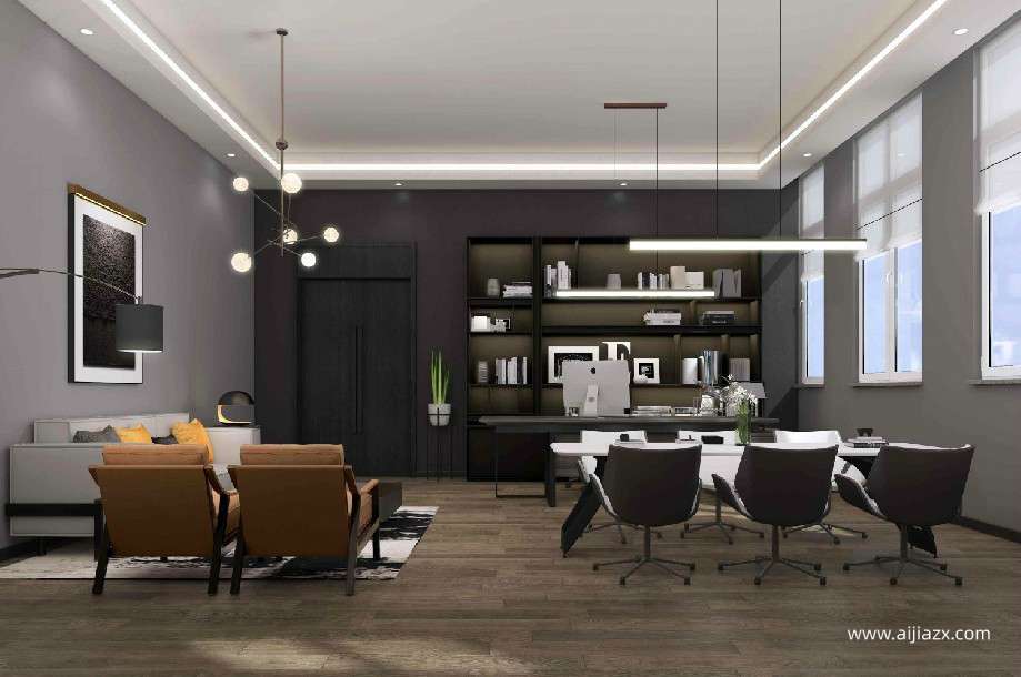 郑州总经理办公室设计方案打造有品位的办公空间