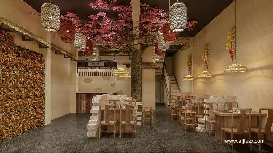 郑州地锅鸡店装修设计，打造店铺的特色和品牌价值