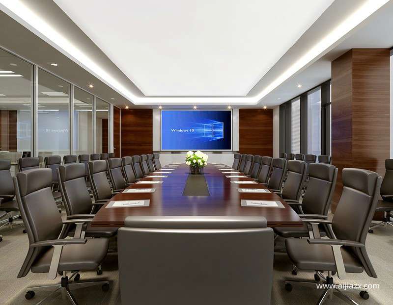 800平米公司办公室设计效果图