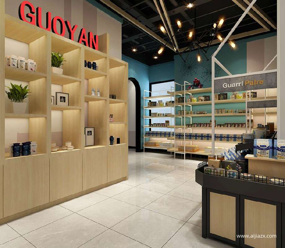 郑州水果店装修效果图