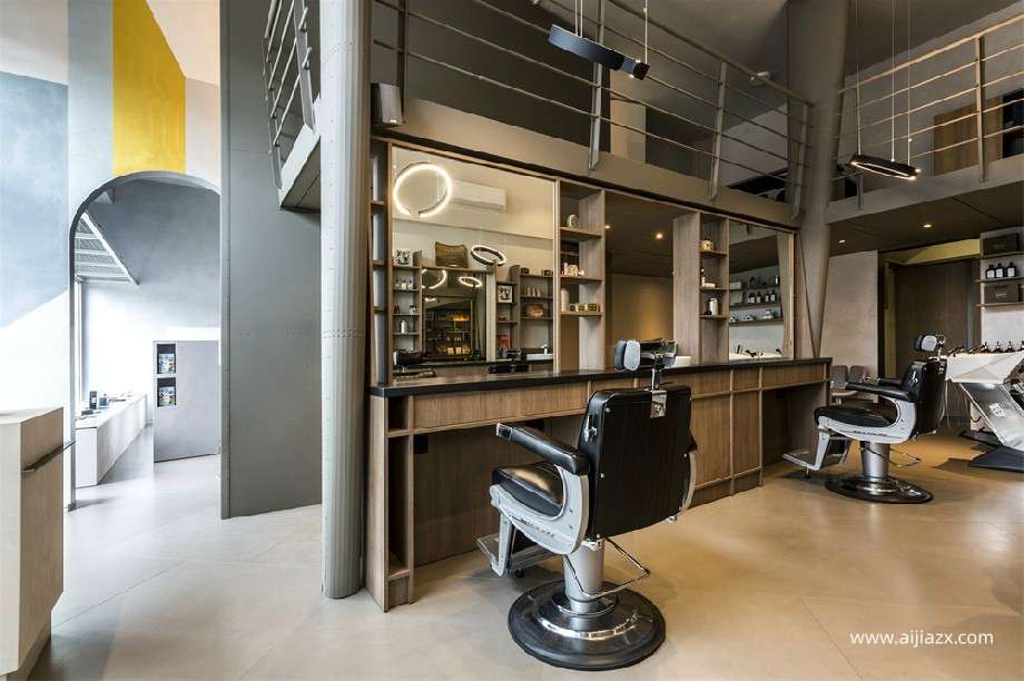 郑州发廊装修方案推荐，审美和品味在线的发廊装修设计