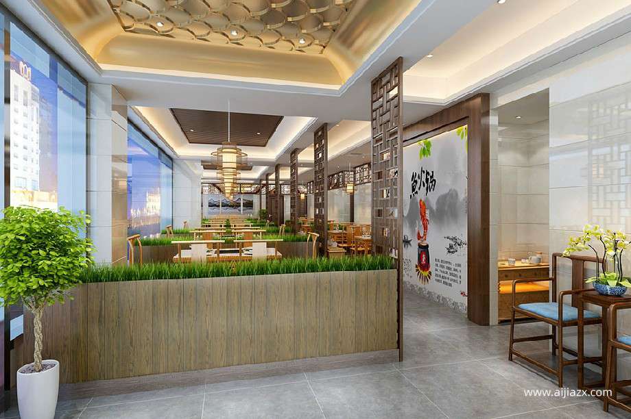 郑州茶楼装修多少钱，小型茶楼装修效果图