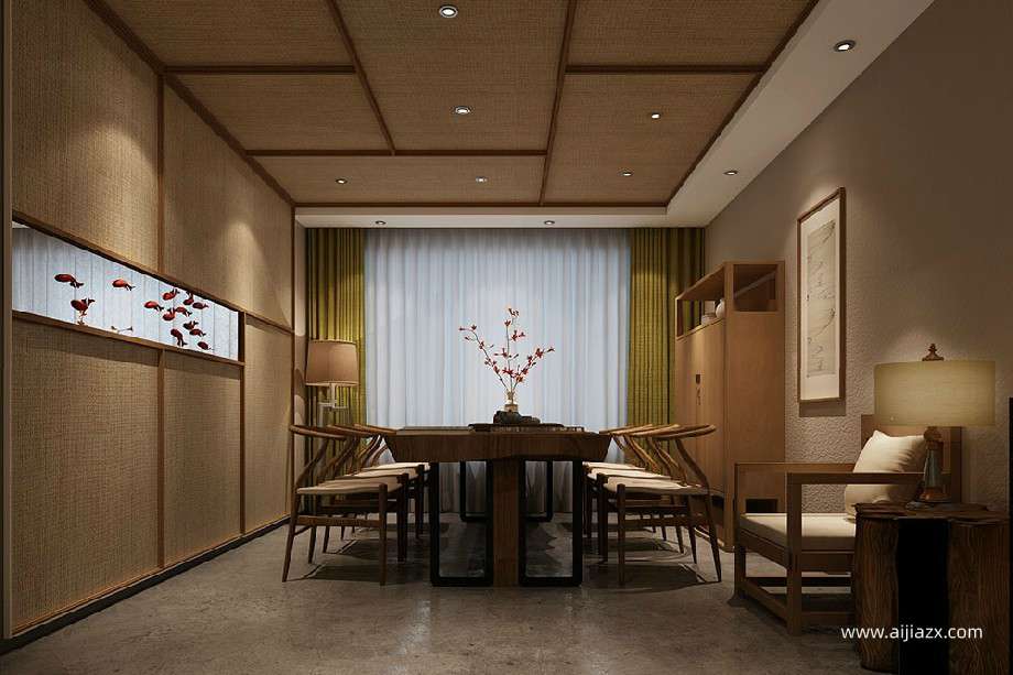 郑州茶叶店装修装修设计方案