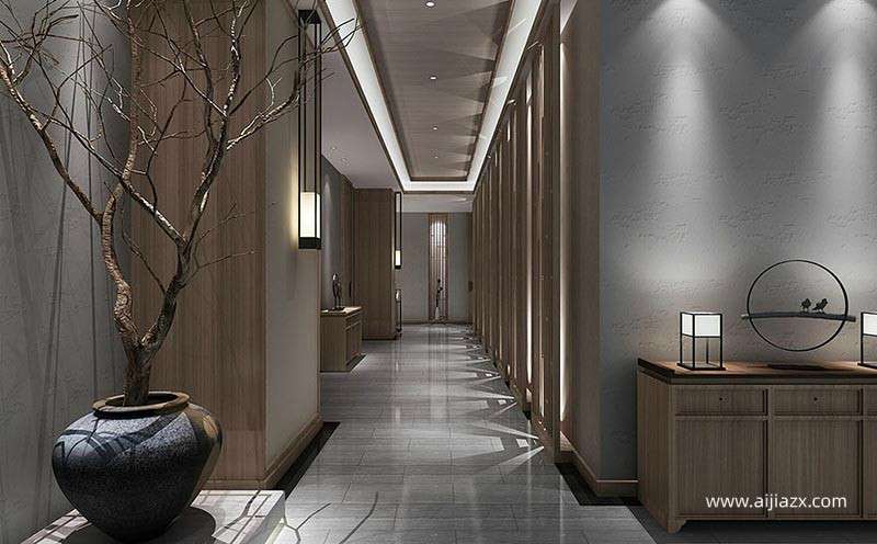 郑州现代中式茶楼设计禅意空间文化