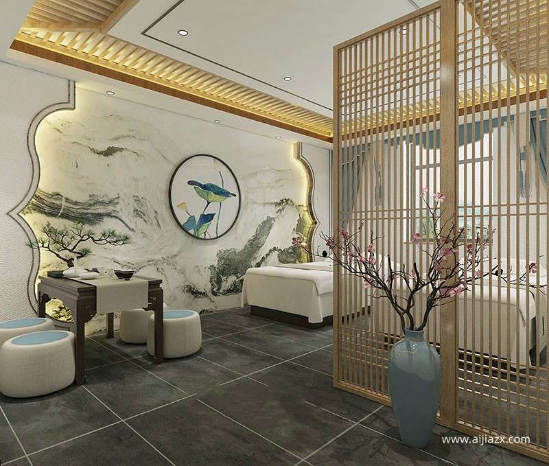 养生馆装修效果图