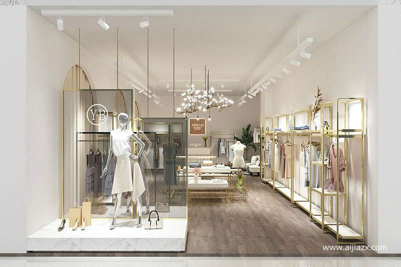 服装店门面设计效果图