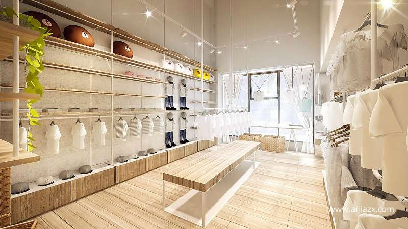 开服装店怎么装修好看图片