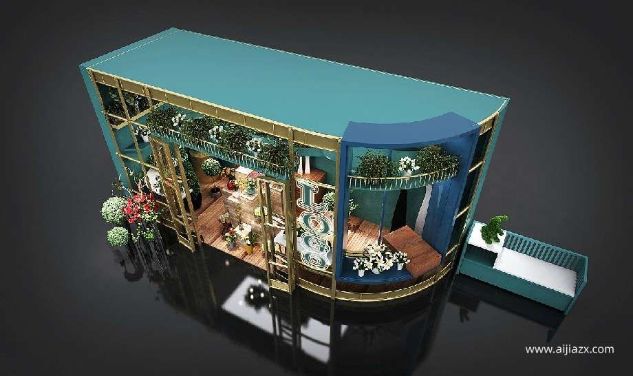 　　郑州花店装修设计攻略，人气花店如何装修打造
