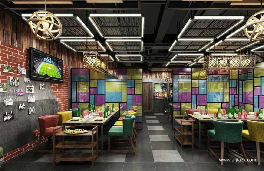 郑州快餐店装修设计,快餐店室内设计的重要性