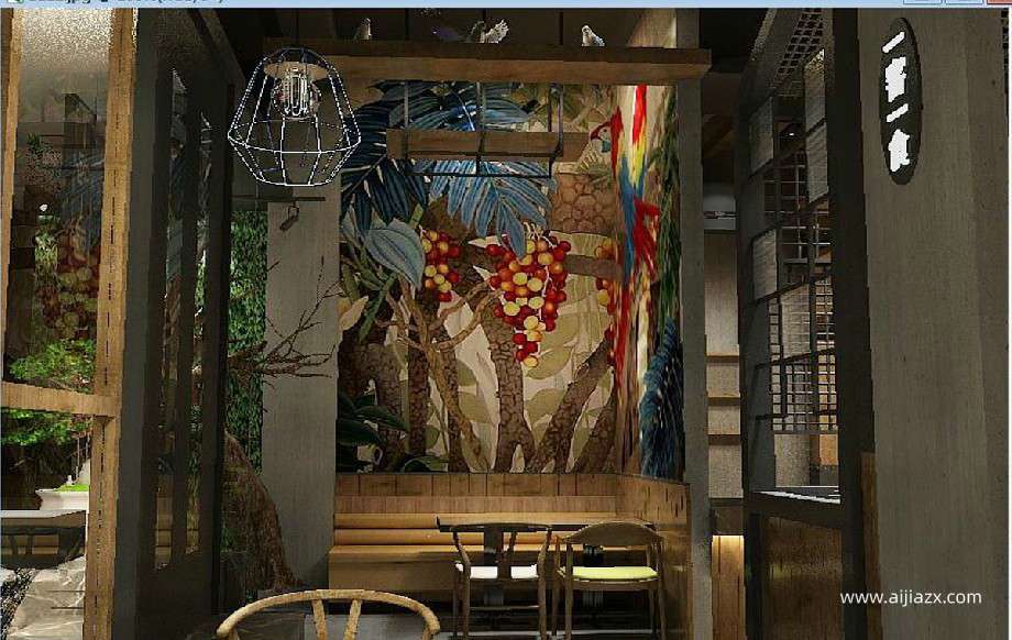 快餐店装修设计方案