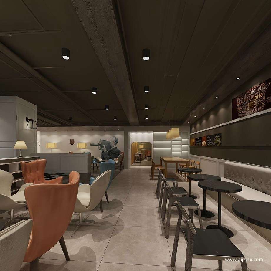 郑州奶茶店设计,奶茶店装修怎么设计