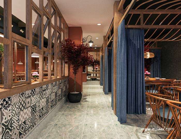 郑州快餐店设计,如何装修设计快餐店　　