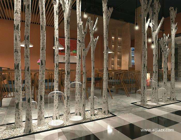 郑州快餐店设计,如何装修设计快餐店　　